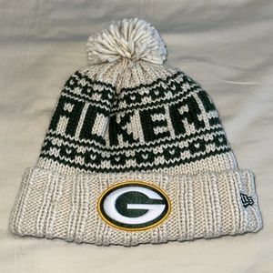 Green Bay Packers NFL/New Era Knit Pom Beanie, OS